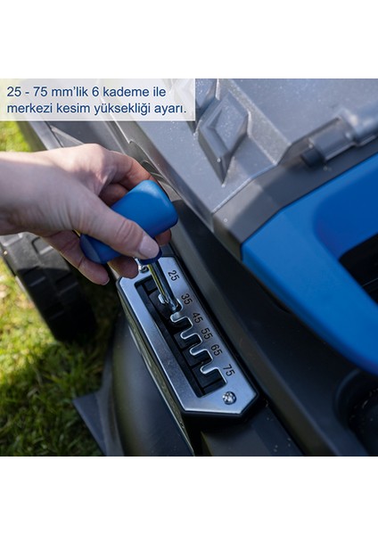 BC-MP430 2x4 Ah Akülü Çim Biçme Makinesi - 5911415400 modelleri