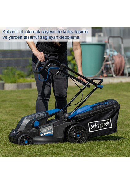 BC-MP380 2x4 Ah Akülü Çim Biçme Makinesi - 5911414400 fırsatları