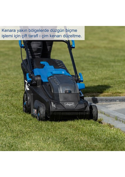 BC-MP380 2x4 Ah Akülü Çim Biçme Makinesi - 5911414400