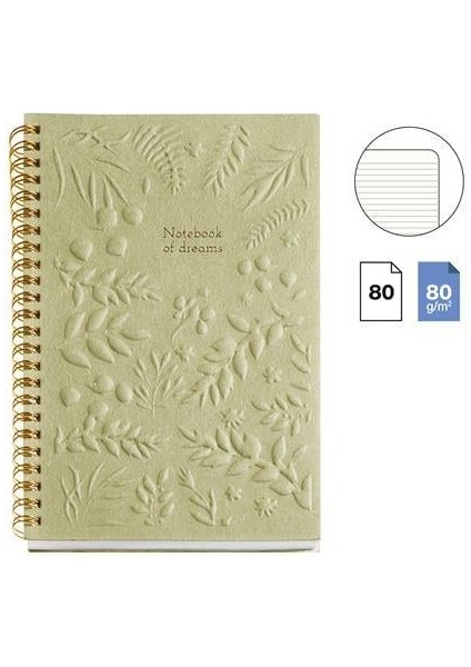 A5 Botanica Mallorca - Notebook Of Dreams Çizgili Defter fiyatları