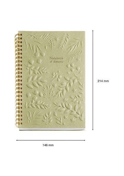 A5 Botanica Mallorca - Notebook Of Dreams Çizgili Defter modelleri