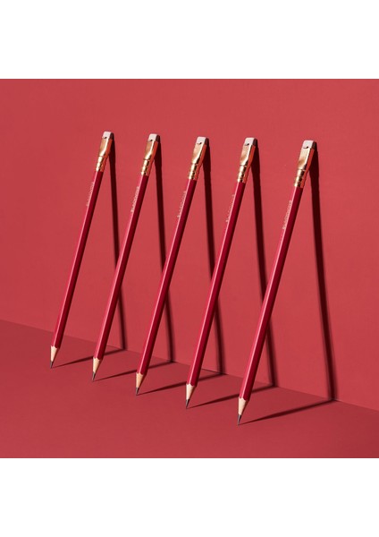 Palomino Blackwing Matte Red Kurşun Kalem Seti 12'li modelleri