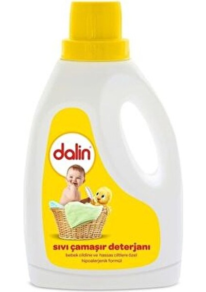 Sıvı Çamaşır Deterjanı Bebekler İçin Hipoalerjenik Formül 1500 ml Hassas Ciltler modelleri