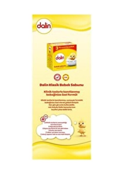 Bebek Sabunu Hassas Ciltler İçin Yumuşak Formül 100 gr Günlük Kullanım fiyatları