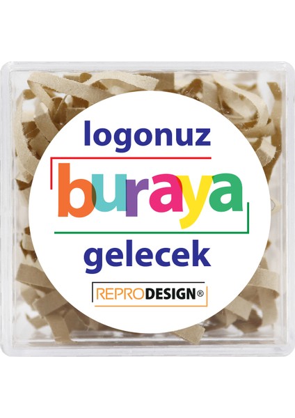 Kişiye ve Firmaya Özel Logolu Etiket Beyaz Kuşe Yuvarlak 3x3 - 4x4 - 5x5 - 6x6 cm modelleri