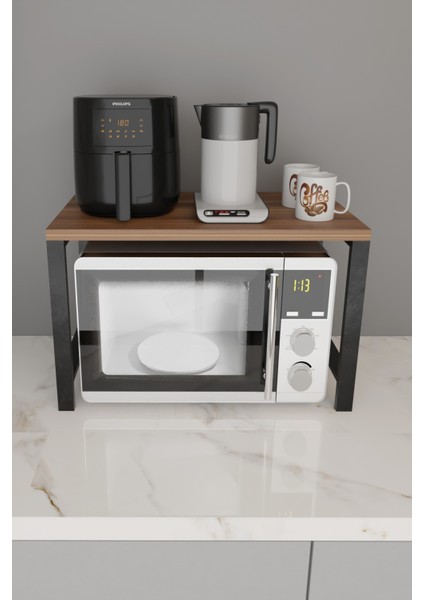 Mutfak Organizeri, Mikrodalga Dolabı , Tezgah Üstü Raflı Fırın Standı, Çay ,kahve ,baharatlık Standı