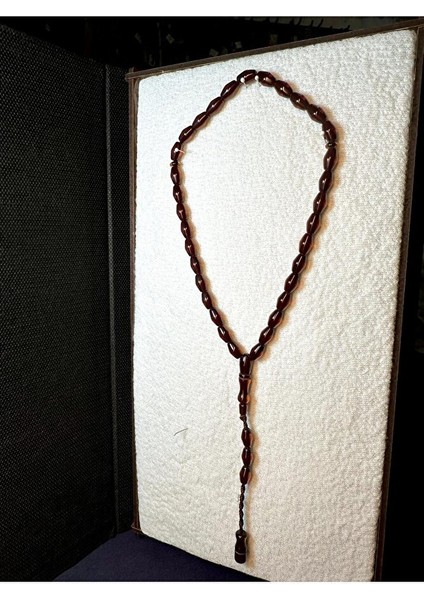 Fıçı Kesim Tesbih Çubuk Kehribar Kahverrengi T-121 modelleri