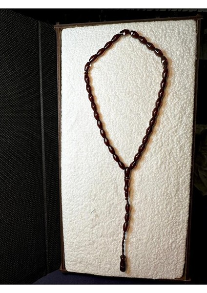 Fıçı Kesim Tesbih Çubuk Kehribar Kahverrengi T-121 fırsatları