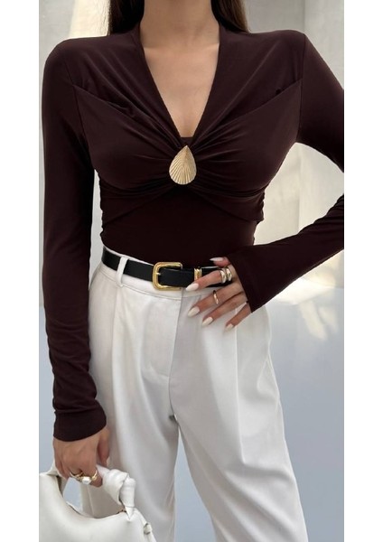 Damla Aksesuarlı Bluz fiyatları