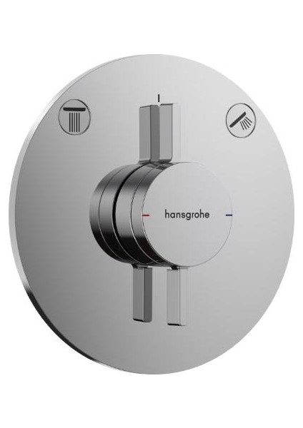 Duoturn S 2 Çıkış Için Ankastre Banyo Bataryası - 75418000