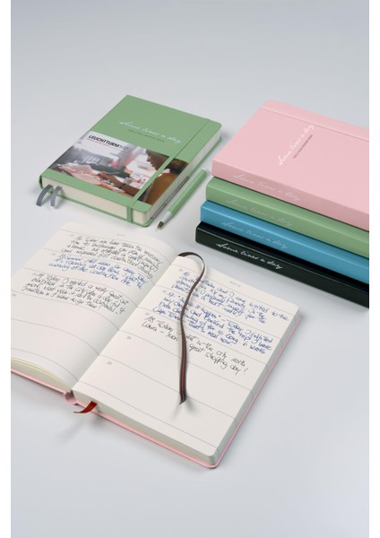 LEUCHTTURM1917 Some Lines A Day 5 Year Diary Defter Sage 363840 fiyatları