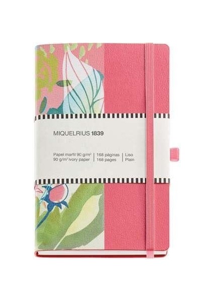 Enjoy Floral 90 Gsm B6 Çizgisiz Defter