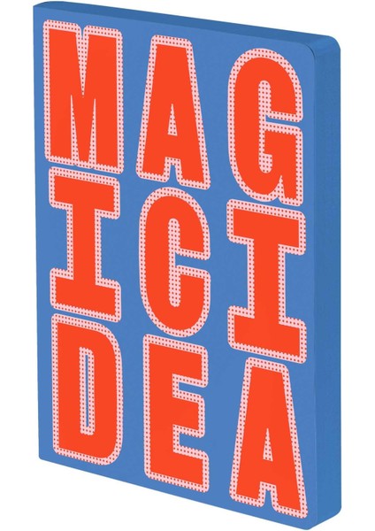 Graphic L Glow - Magic Idea A5 Premium Kağıt - 256 Sayfa
