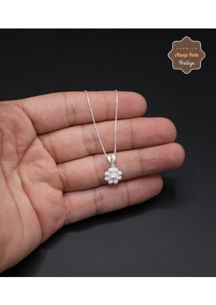 Minik Bereket Model 925 Ayar Saf Gümüş Telkari Kadın Kolye 201024661 modelleri