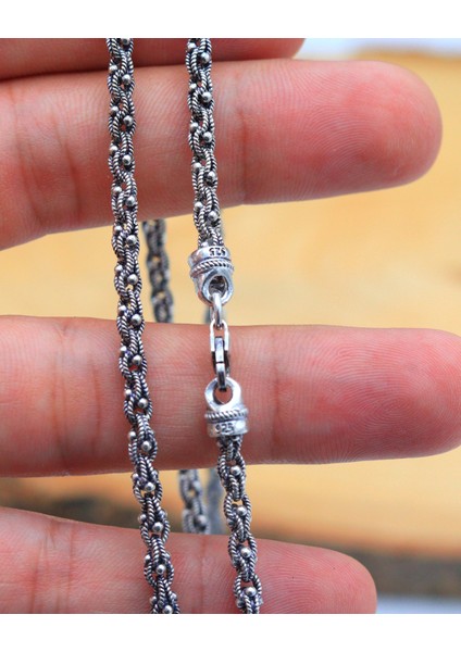 925 Ayar Gümüş Erkek Arnavut Zincir Kolye 201024555 modelleri