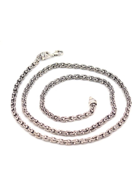 925 Ayar Gümüş Erkek Arnavut Zincir Kolye 201024555 indirimleri