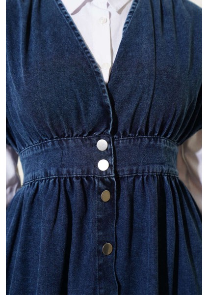 Rahat Kesim Denim Elbise fiyatları