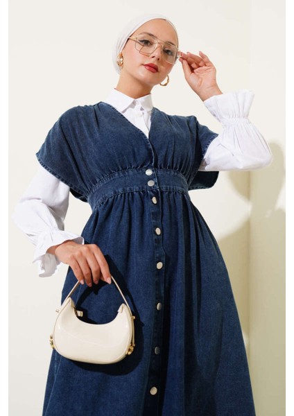 Rahat Kesim Denim Elbise fırsatları