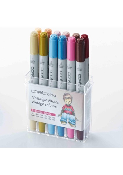 Ciao 12 Li Set Nostalgie Colors