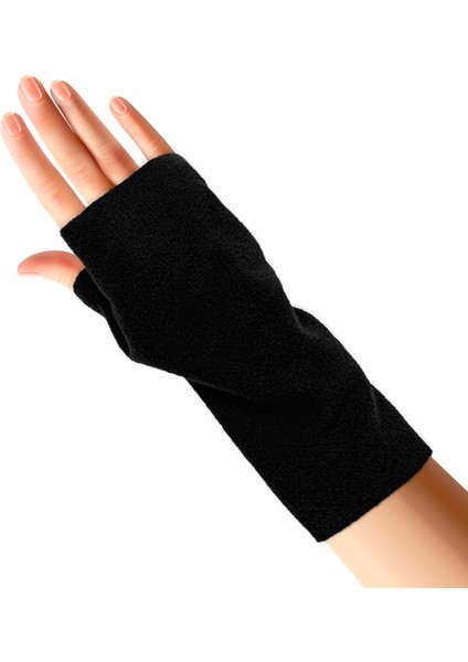 Unisex Wristie Parmaksız Polar Fleece Eldiven