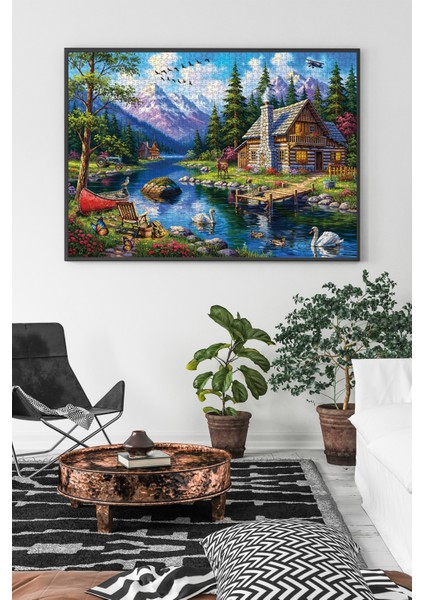 3000 Parçalık Puzzle - Dereboyu 4937 modelleri