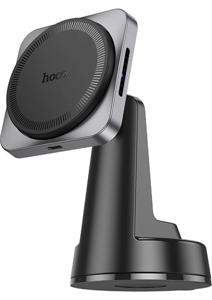 Hoco. HW16 Vantuzlu 15W Kablosuz Şarjlı Magsafe Manyetik Tutucu - Siyah modelleri