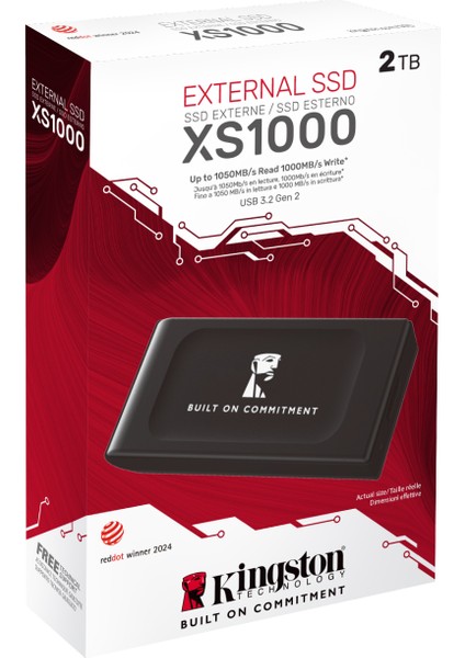 2tb Kıngston Usb3.2 Gen2 SXS1000/2000GA Boc 1050/1000MB/S modelleri