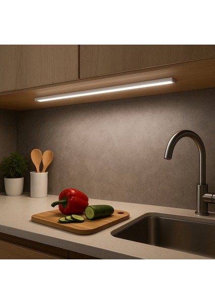 50 cm Gün Işığı 5000K 12V Şerit Led+Aluminyum Dış Kasa fırsatları