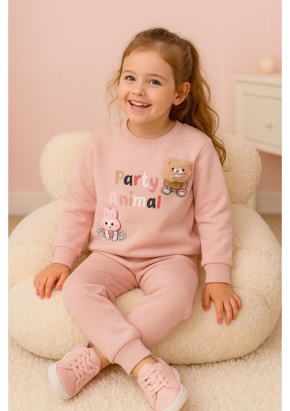 Sevimli Hayvan Figürlü Alt Üst Takım