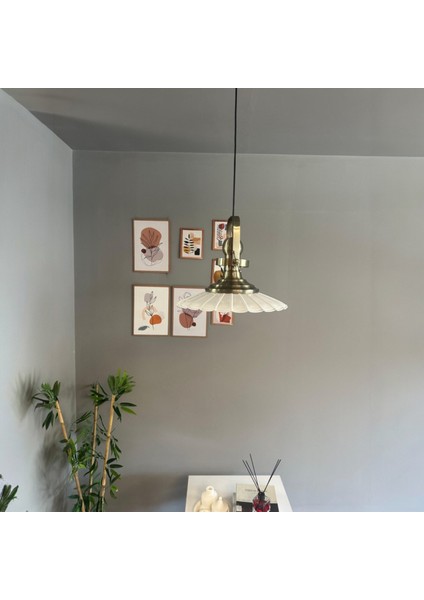 Risso Beyaz Metal Büyük Avize Eskitme Başlık Tekli Rustik Cafe Modern Sarkıt Aydınlatma fiyatları