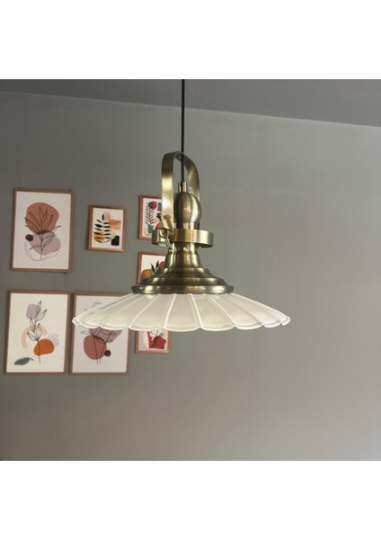 Risso Beyaz Metal Büyük Avize Eskitme Başlık Tekli Rustik Cafe Modern Sarkıt Aydınlatma fırsatları