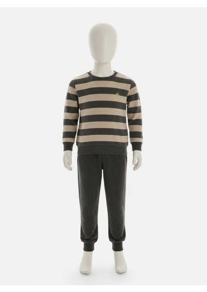 Erkek Çocuk Termal Pijama Takımı 40846 - Antrasit fiyatları
