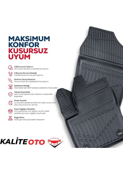 Volkswagen Polo 6r 2013-2014-2015-2016 Model Üst Bagaj Havuzu+Paspas Takımı Full Set fiyatları
