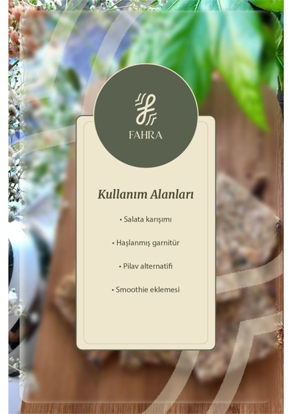 Çiğ Karabuğday Tane 250G – Glutensiz Beslenmeye, Tokluğa ve Forma Destek 250G fiyatları