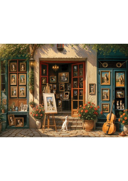 1000 Parçalık Puzzle - Kedi Galerisi 1200 fiyatları
