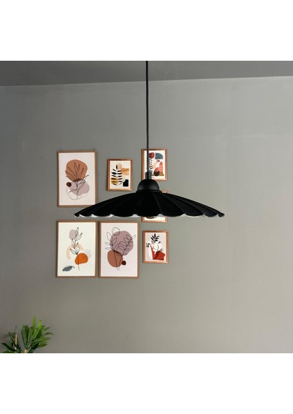 Risso Siyah Metal Büyük Avize Tekli Rustik Cafe Mutfak Modern Sarkıt Aydınlatma fiyatları