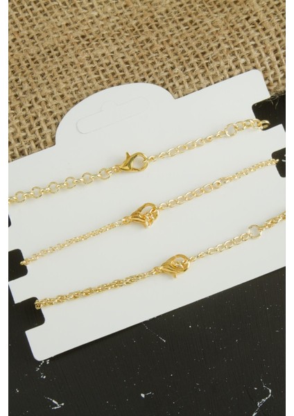 Wizard 3 Adet Papatya Trend Zincir Bileklik-Sarı fiyatları