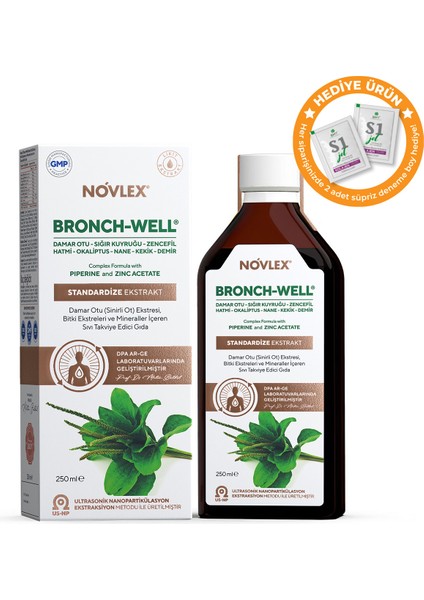 Bronch-Well Damar Otu Ekstresi ve Bitki Ekstreleri 250 ml
