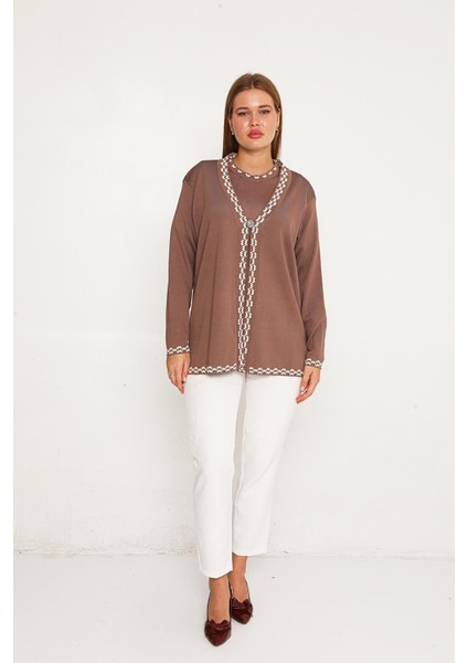 Triko Ikili Takım Hırka ve Bluz fiyatları