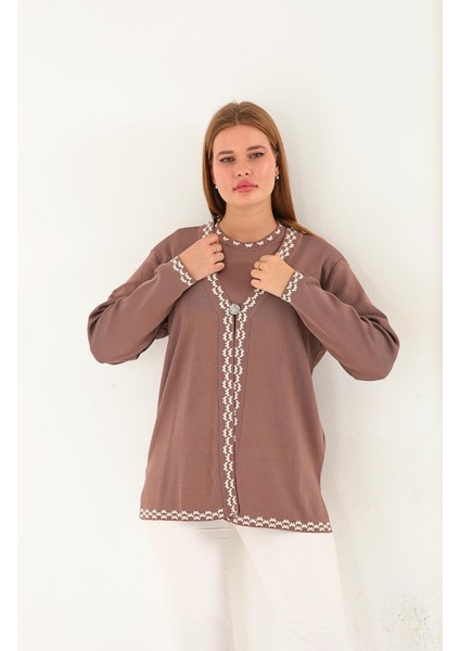 Triko Ikili Takım Hırka ve Bluz modelleri