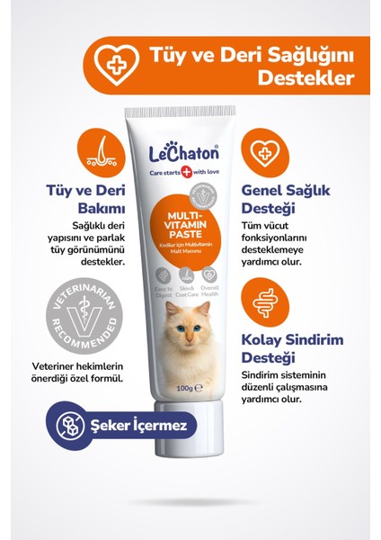 Taurinli Biyotin Multivitamin Kedi Maltı Tüy Yumak Önleyici ve Omega 3 ve 6 Takviyesi Balık Yağı fiyatları