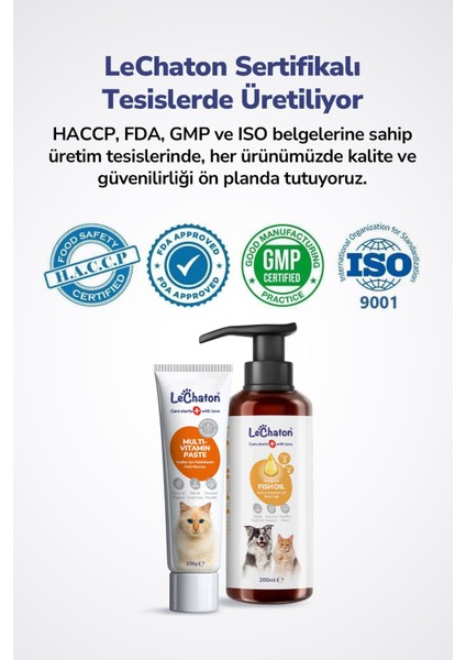 Taurinli Biyotin Multivitamin Kedi Maltı Tüy Yumak Önleyici ve Omega 3 ve 6 Takviyesi Balık Yağı fırsatları