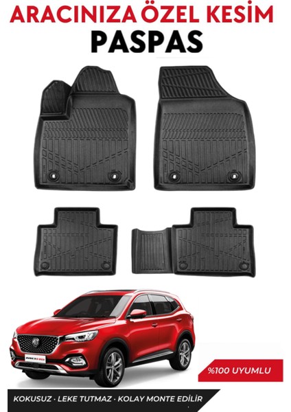 Mg Hs Benzin 2022 Model Araca Özel Havuzlu Paspas Takım