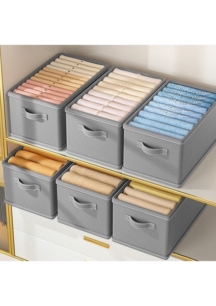 Dolap Içi Düzenleyici, GRI-45CMX25CMX20-RAF Düzenleyici,katlanabilir Kıyafet Saklama Kutusu modelleri