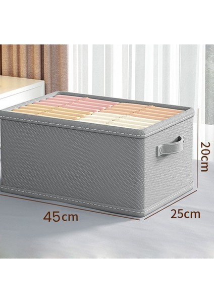 Dolap Içi Düzenleyici, GRI-45CMX25CMX20-RAF Düzenleyici,katlanabilir Kıyafet Saklama Kutusu fırsatları