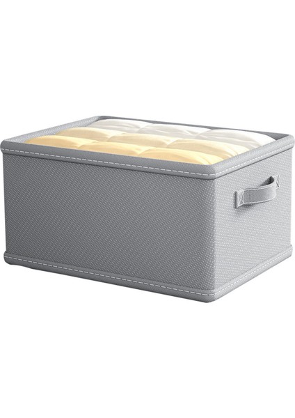 Dolap Içi Düzenleyici, GRI-45CMX25CMX20-RAF Düzenleyici,katlanabilir Kıyafet Saklama Kutusu indirimleri