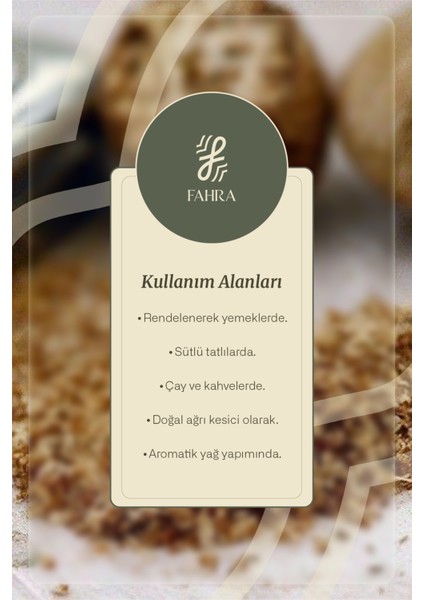 Muskat Toz 100G – Dengeleyici Baharat fırsatları