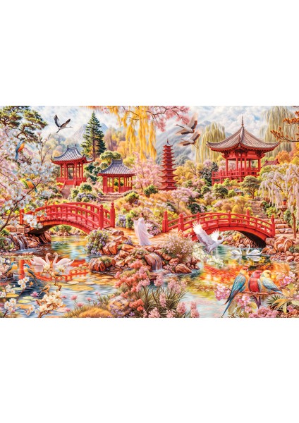 3000 Parçalık Puzzle - Japon Bahçesi 4938 fiyatları