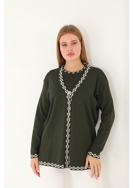 Triko Ikili Takım Hırka ve Bluz