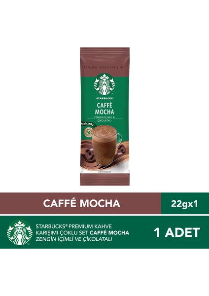 Caffe Mocha Premium Kahve Karışımı 22G